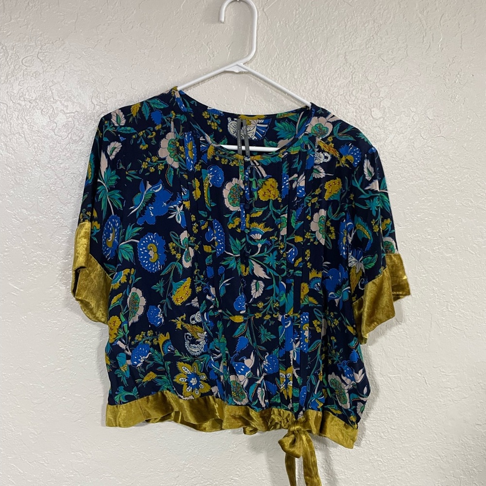 Anthropologie printed shirt